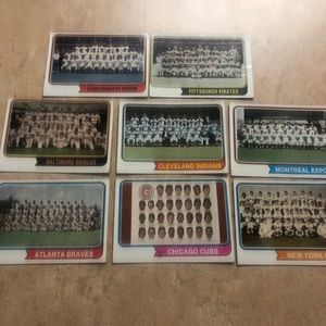 24 card Lot- 1974 Topps Team Set